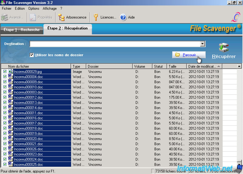 Efficiently recover erased data thanks to File Scavenger (Professional data recovery software